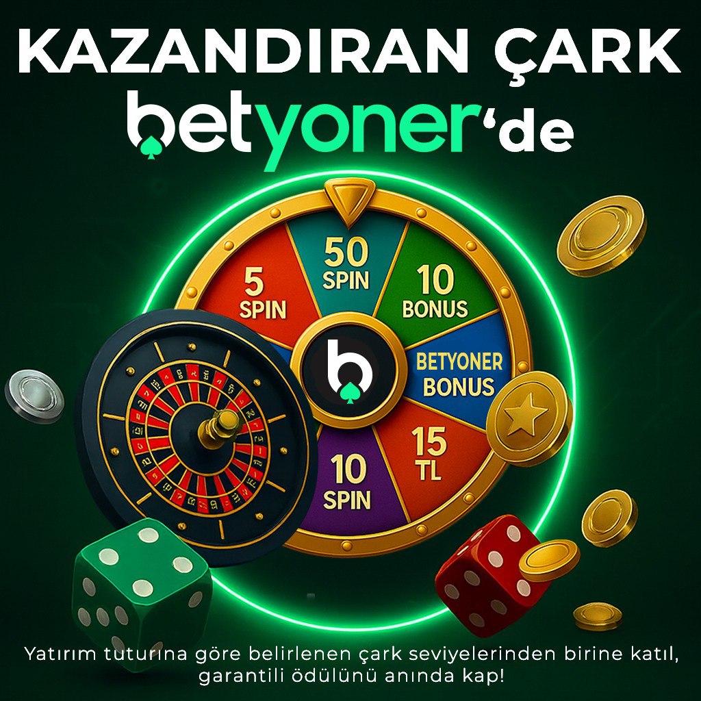kazandıran çark Betyoner'de