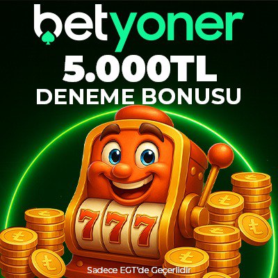 Betyoner 5000 TL deneme bonusu